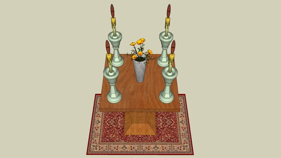 mesa rústica