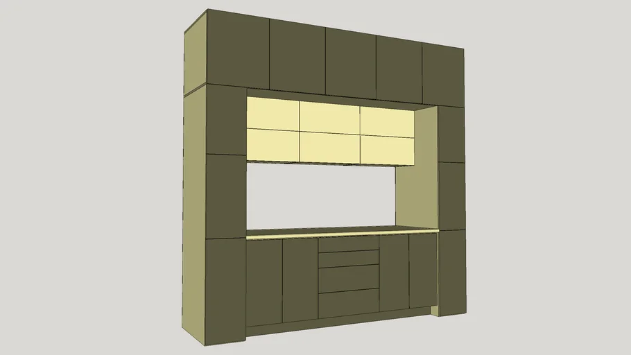 Kitchen Cabinet Set (250 X 250 sm)