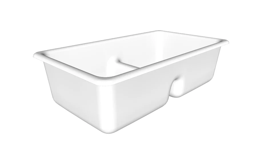K-5312 Iron/Tones(R) Smart Divide(R) 33" top-/undermount double-bowl kitchen sink