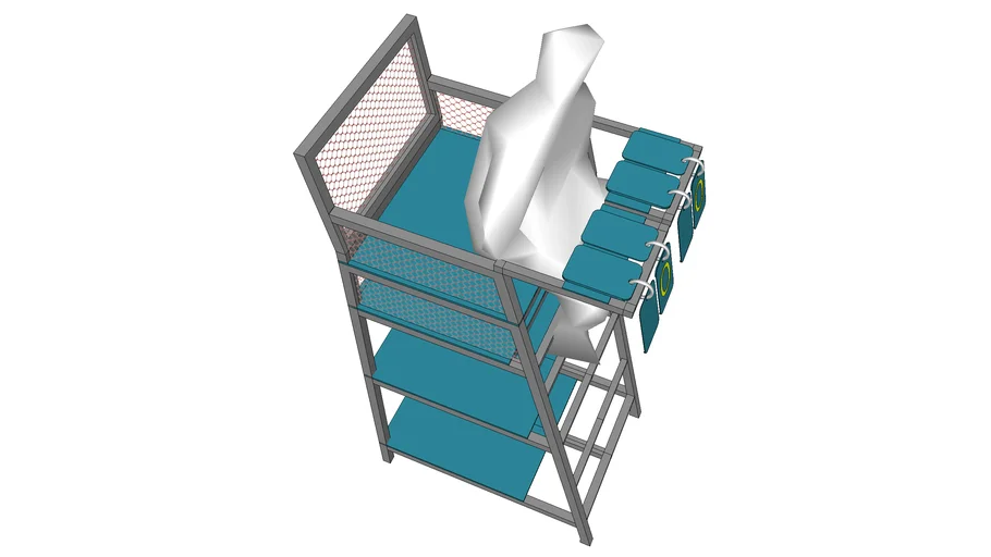 BADMINTON UMPIRE CHAIR - ENSCAPE READY