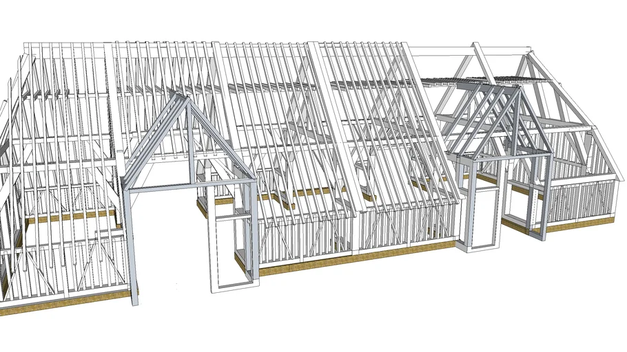 Coggeshall Grange Barn - Frame