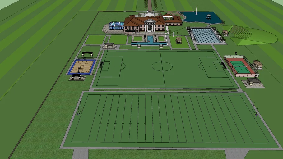 MANSION - UPDATED MODEL BY FLOMO'S DESIGN STUDIO