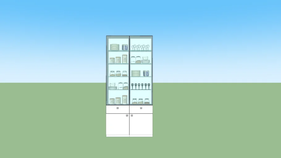 crockery unit