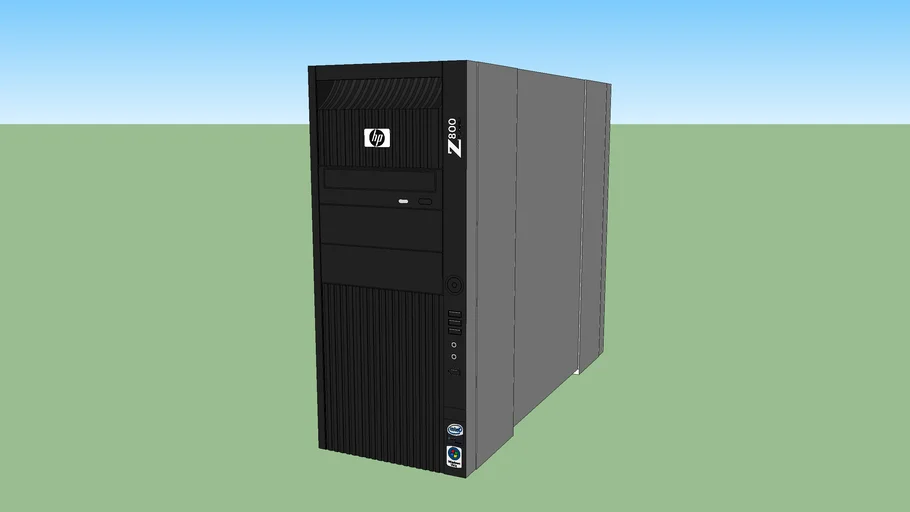 HP Z800 workstation computer
