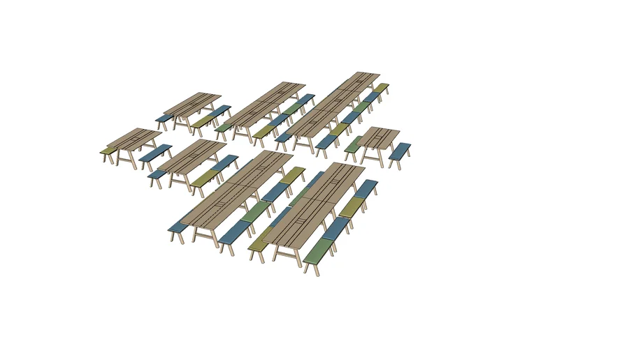 BuzziPicNic Meet Bench