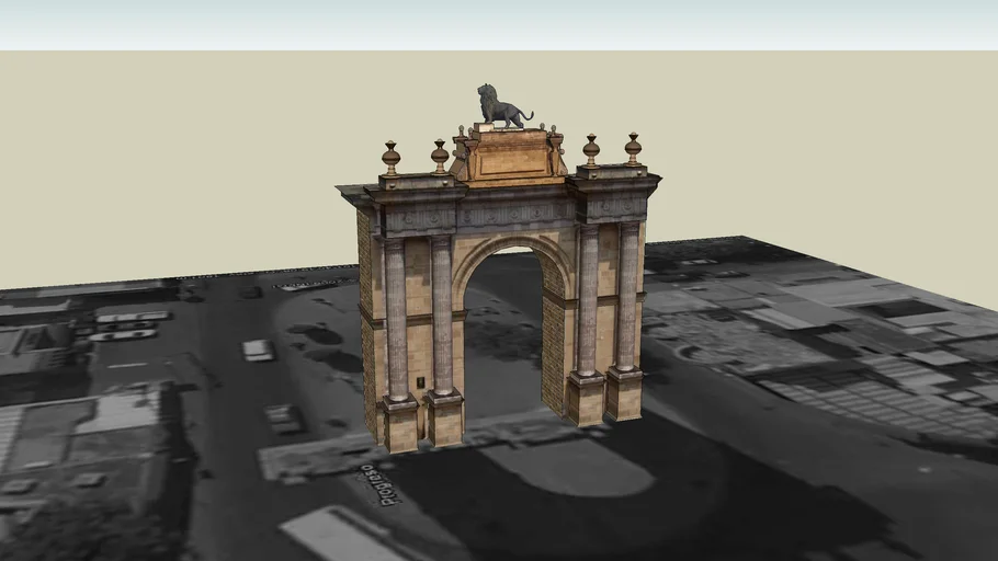 Arco de la calzada - León Gto.