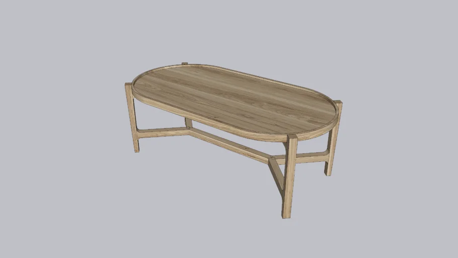 OVAL COFFEE TABLE
