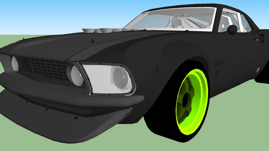 RTR Drift 69 Mustang