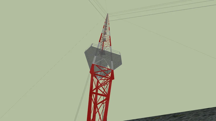 Longwave radio mast Hellissandur, Iceland