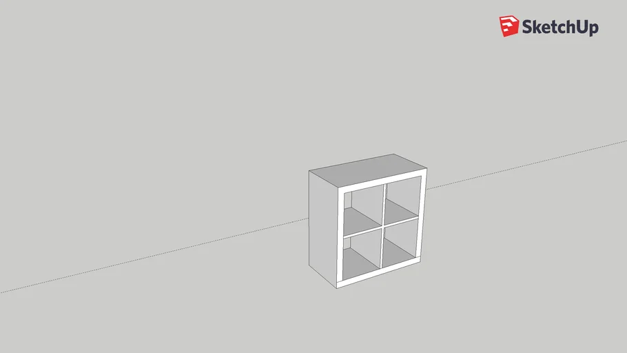 ikea shelf 4 blanc