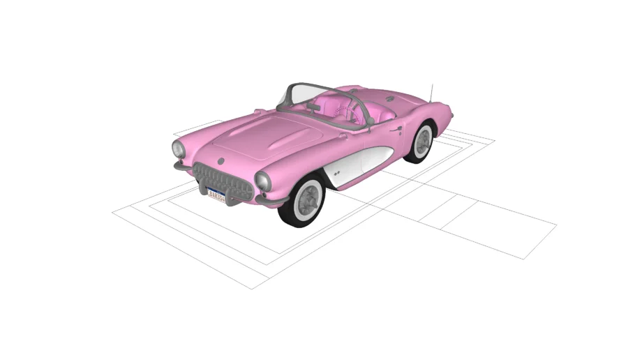 Corvette Barbie C1 1956