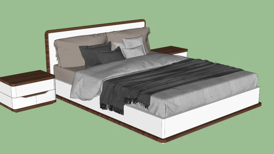 contemporary bed