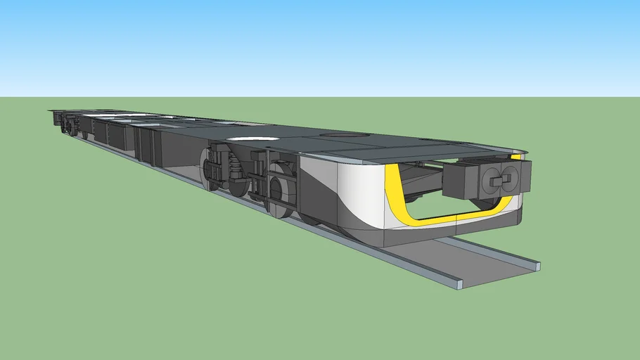 Queensland Rail IMU Train Cab Bottom