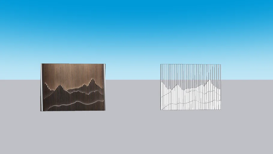 MOUNTAIN WALL PANELLING