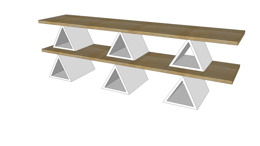 Funky book shelf