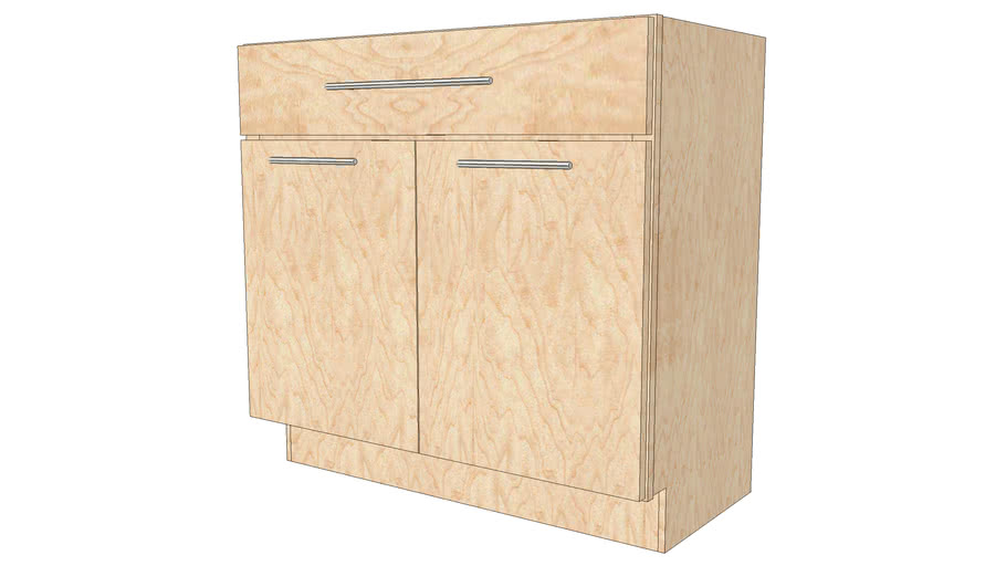 Vanity Cabinets - Malibu Maple Natural by KraftMaid® Cabinetry at Lowe's®