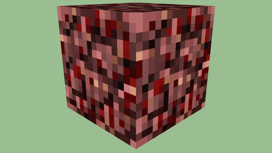 Minecraft Netherrack by Zapperier