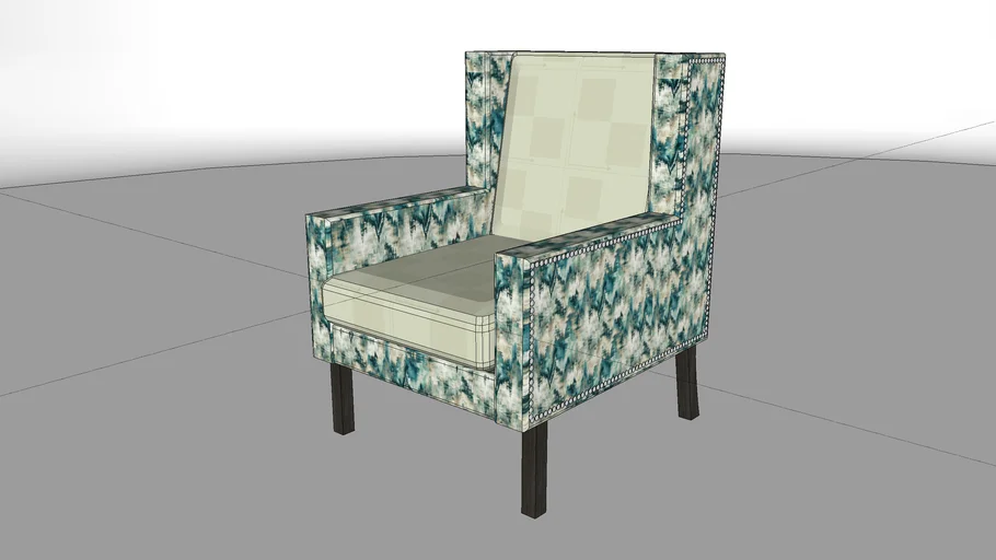 Furncare Armchair - dual fabric