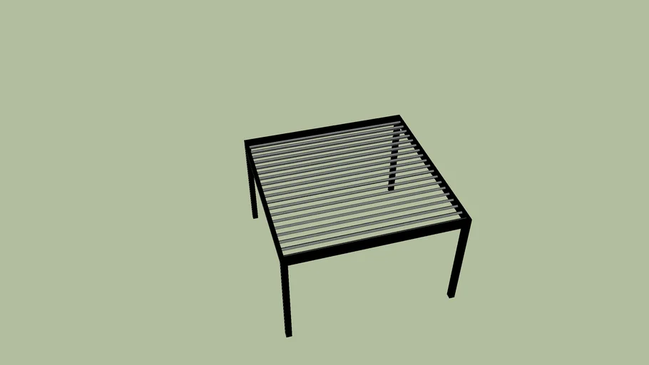 Louvre Pergola 2.8 x 3.9