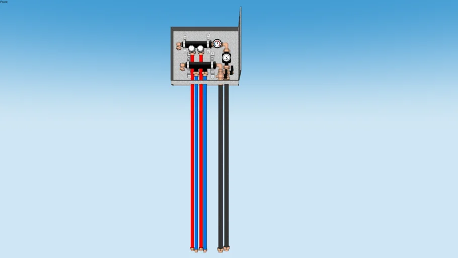 Coffret Encastrable FD-U-V-2 U
