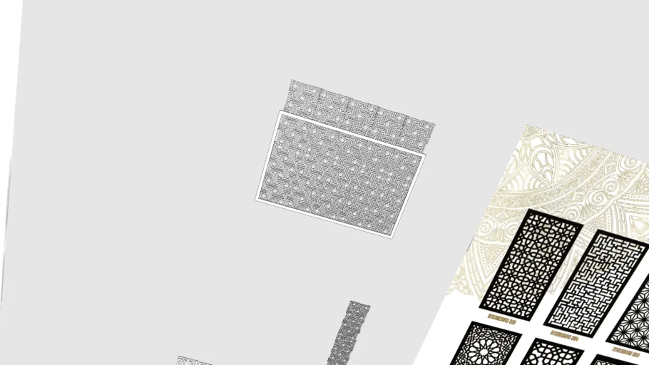 islamic cnc pattern