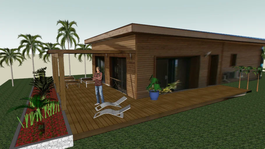 Villa bois