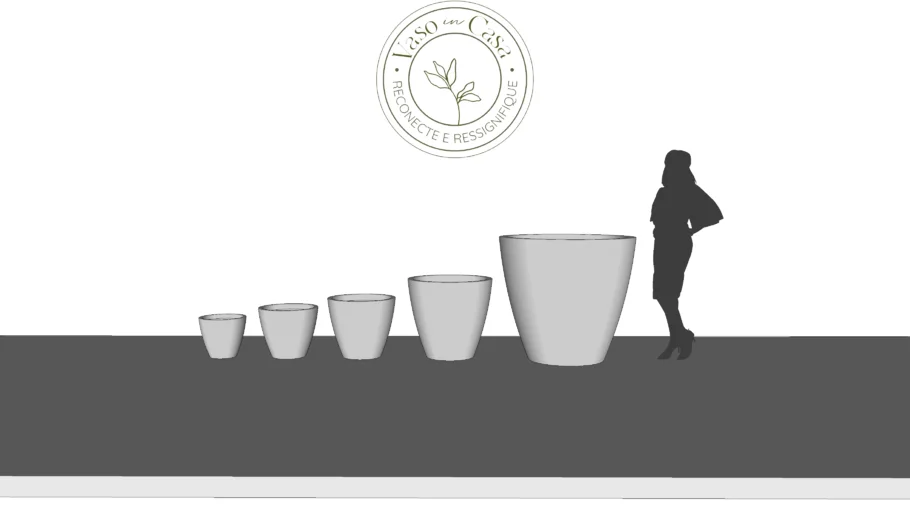 VASO CONE LISO