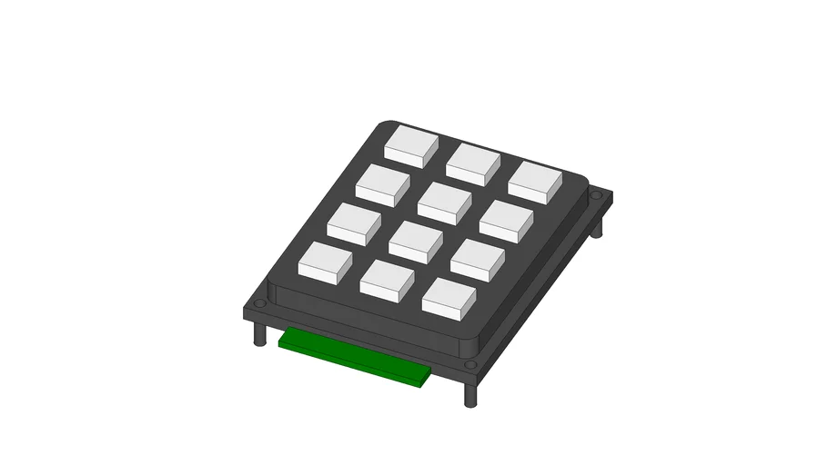 12 Button Common Terminal Keypad