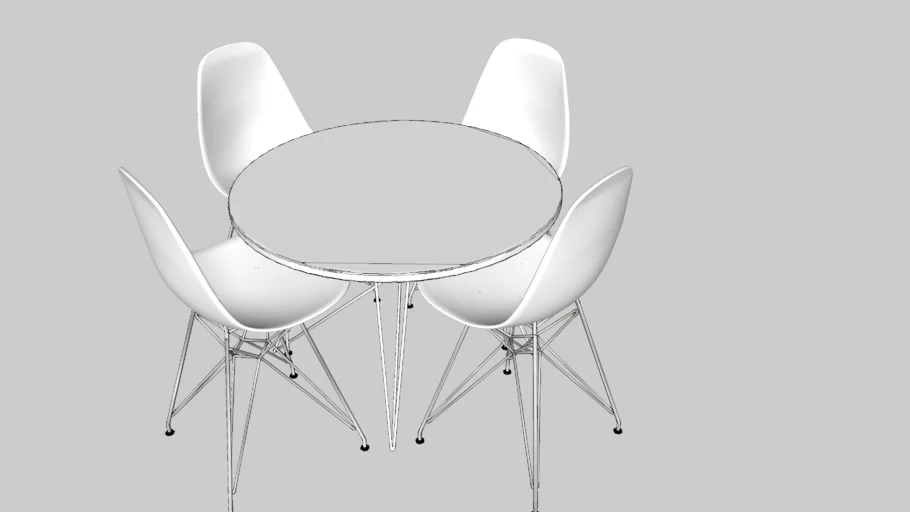 Modern round table