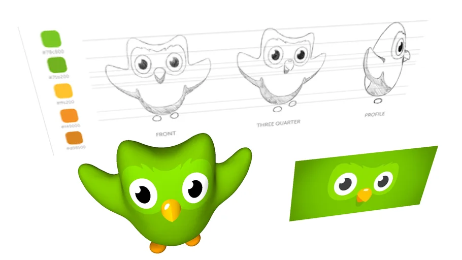 Duolingo's Owl 3D
