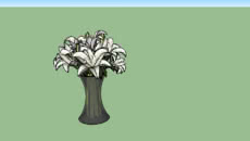 vasos com flores