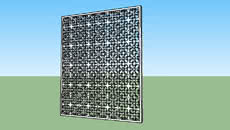 Painel vazado