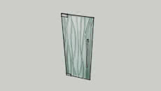 glass door