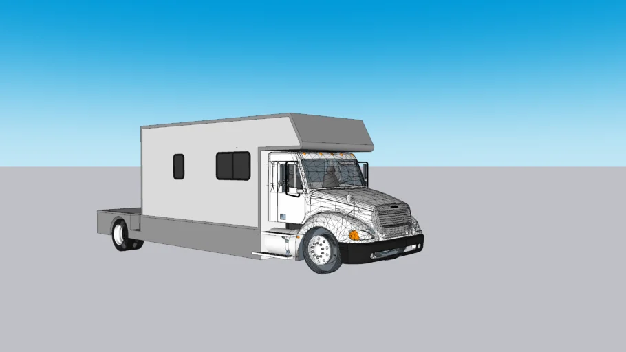 2008 Renegade Sportdeck - Freightliner Cascadia - RV - Mercedes