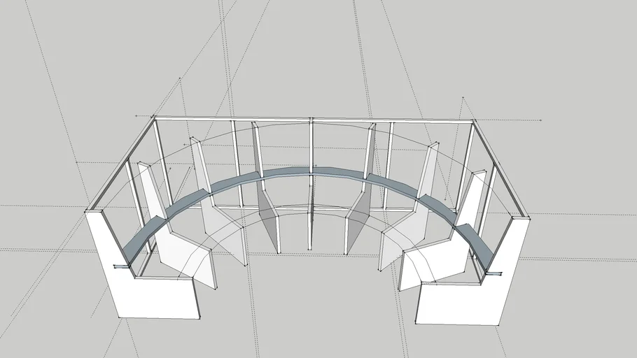 Semi Circular Booth Seat