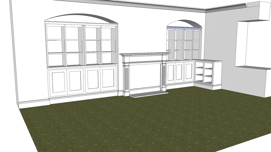 castle street alcove cupboard