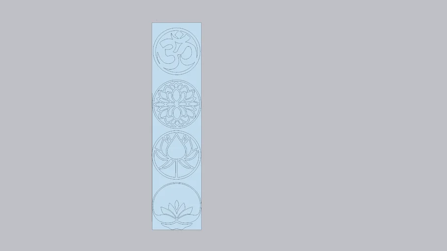 POOJA CNC CIRCLE DOOR 