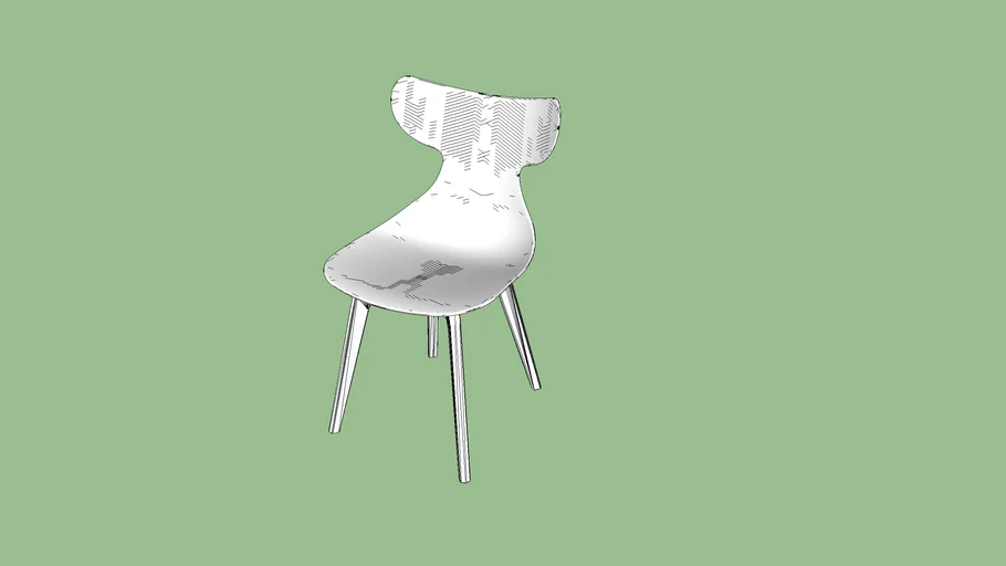 7065D_whale chair_Lagoon