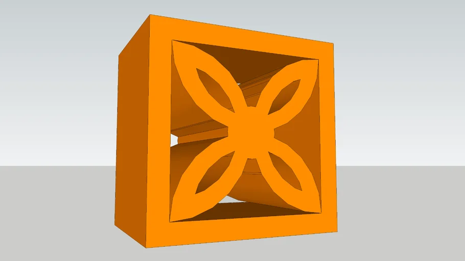 Breeze Block / Roster Block Model 8