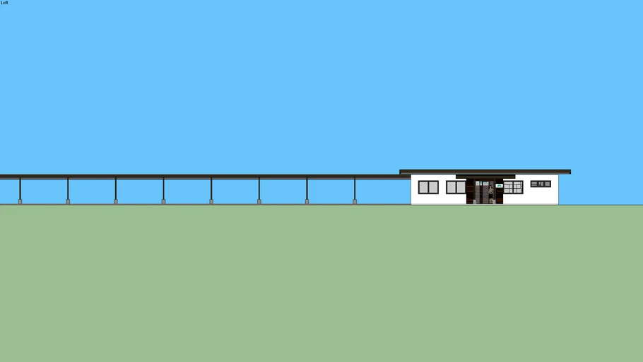 GOLF COURSE CLUB HOUSE
