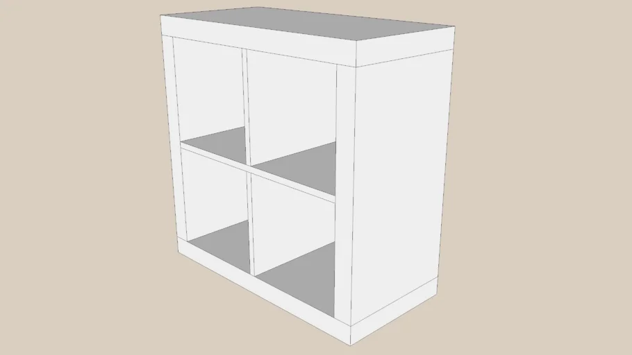 KALLAX - EXPEDIT 2x2 white