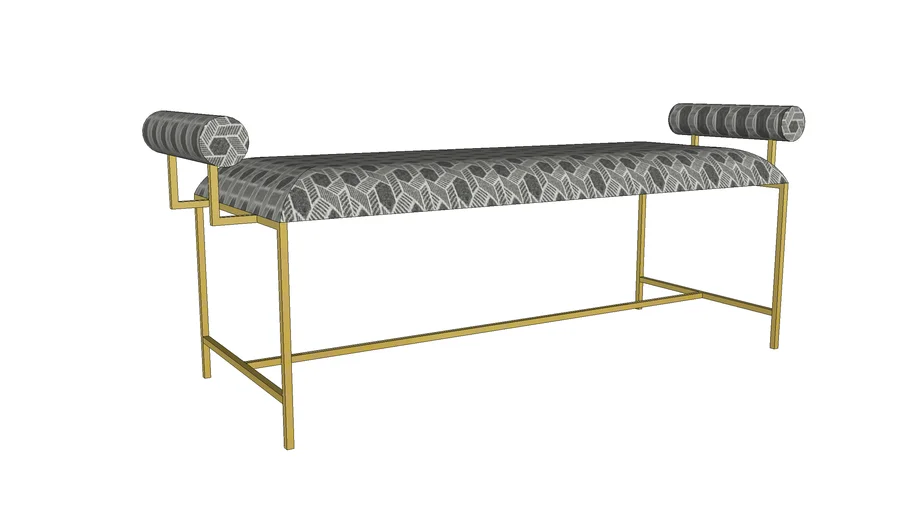 Bolster Bench from Worlds Away
