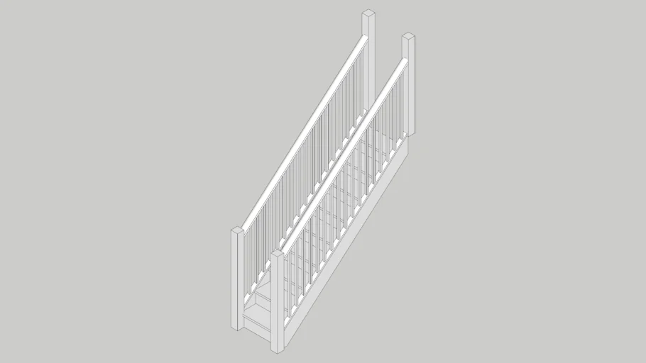 Straight Stairs Dynamic Component