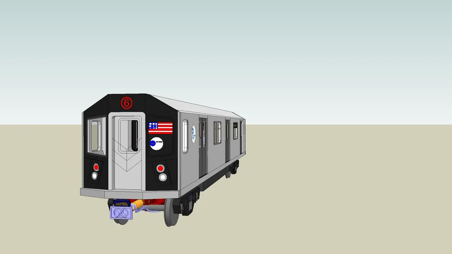 MTA New York City Transit R152/R188 Subway Car