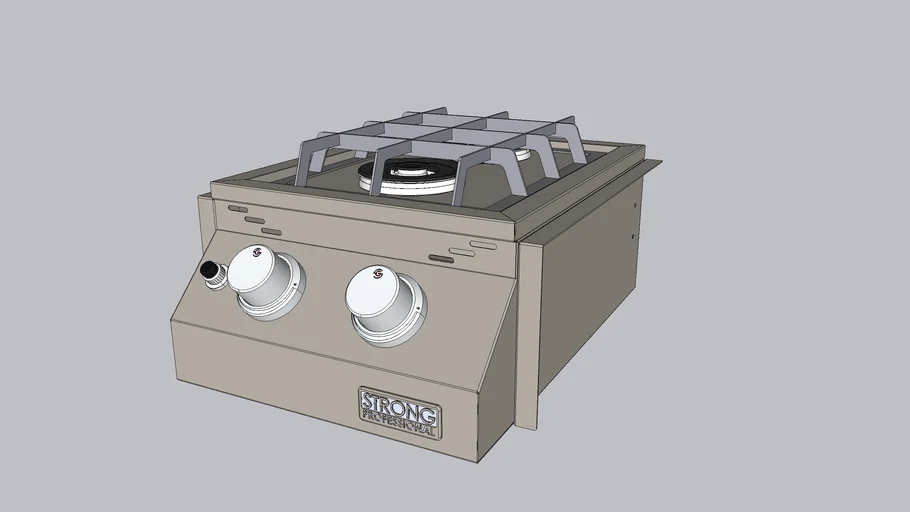 Rangetop Embutir 2 Bocas -STRONGRILL