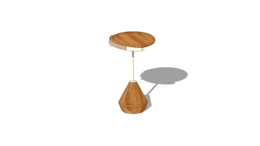 Mesa Lateral Agave alta - tampo bandeja - Ye Design