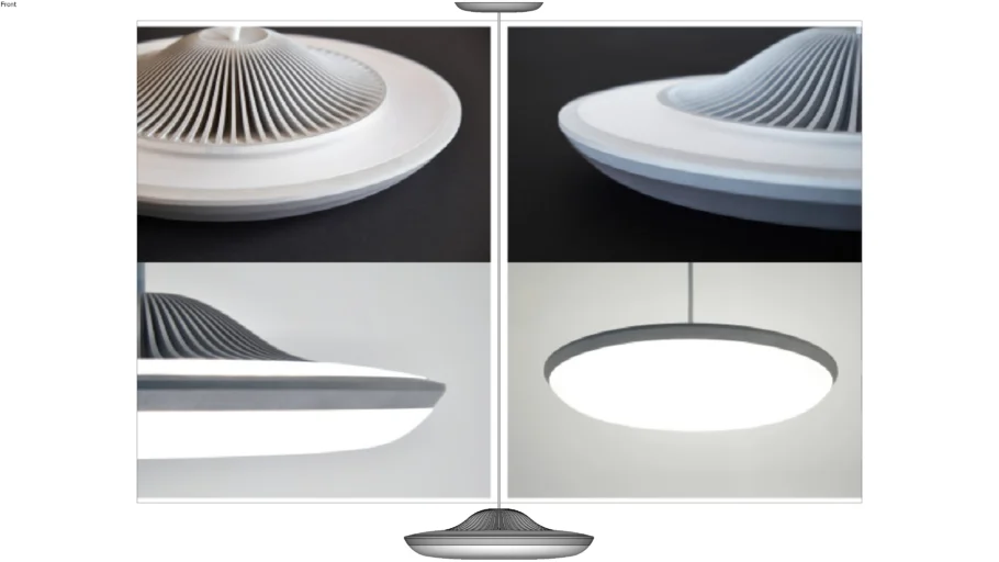 FLUXO LED Pendant Ceiling Lamp