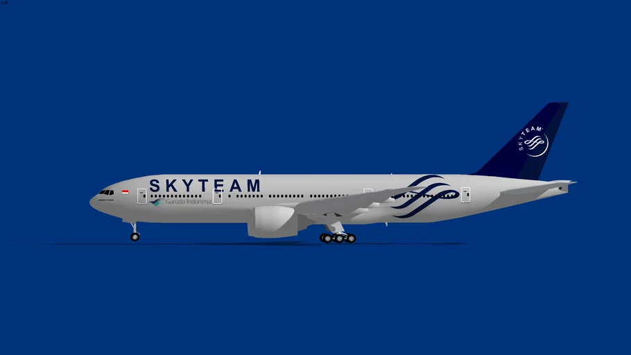 Garuda Indonesia Boeing 777-200ER Skyteam