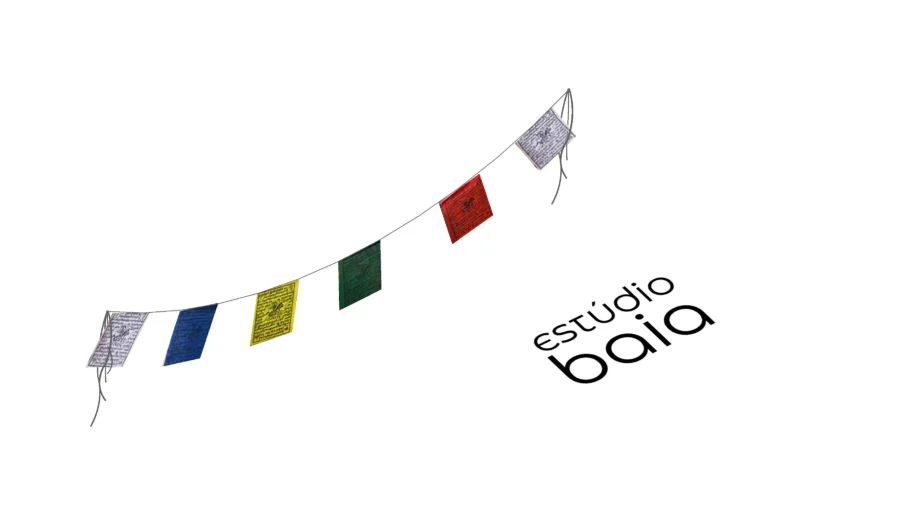 BANDEIRINHAS TIBETANAS DECORATIVAS - DECOR TIBETAN FLAGS