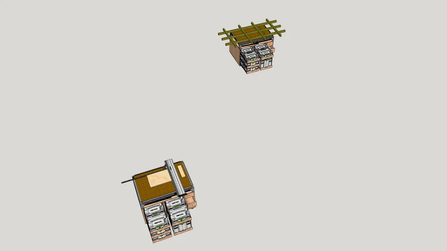 Etabli pour table multifonctions Festool MFT/3 (animation)
